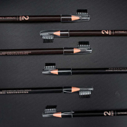 4pcs Ultra-Thin Microblading Eyebrow Pencil Set — 2mm PMU Brow Mapping Tattoo Pens