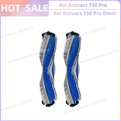 Replacement Parts for Ecovacs T30 Pro Omni & YEEDI M12 Ultra Plus – Main Roller, Side Brush, Filter, Dust Bag, Mop Cloth