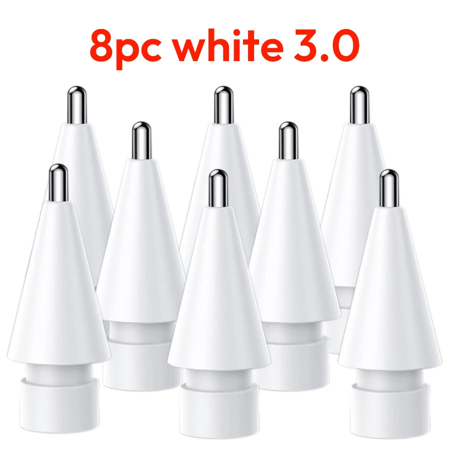 Replacement Tips for Apple Pencil 1st/2nd Gen – Upgraded Durable Nibs for iPad Pro Pencil