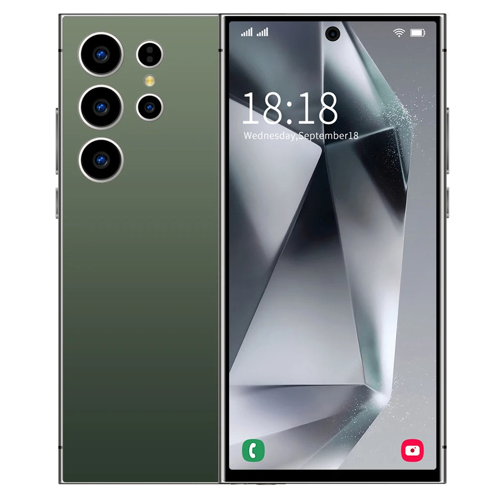 2026 HOT S26 Ultra Smartphone — 7.3" HD Global Edition, Dual SIM, 7800mAh Battery & Facial Recognition