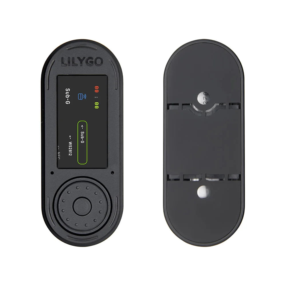 LILYGO® T-Embed ESP32-S3 with CC1101 Sub-1GHz RF Transceiver & PN532 NFC RFID I2C Module – LCD Board with Built-in 1300mAh Battery