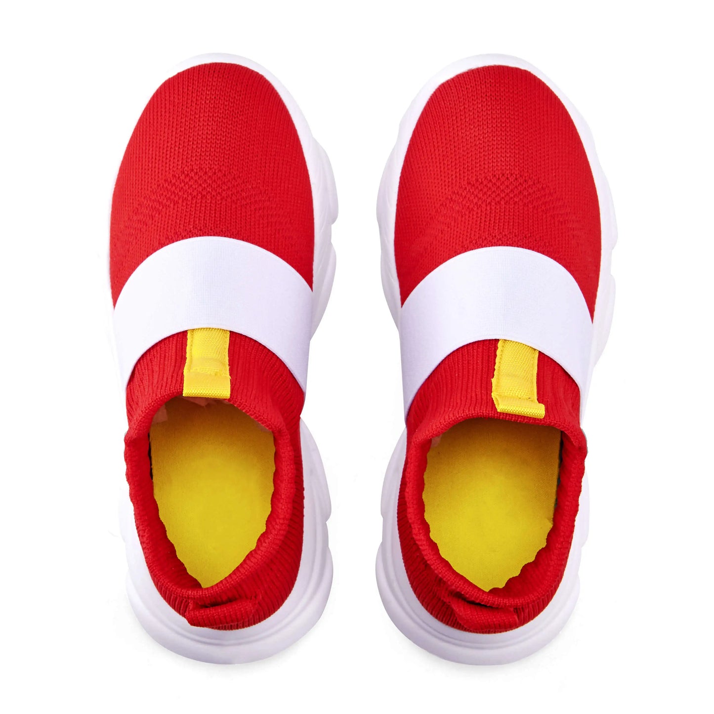 Sonic Shoes for Boys Kids - Red Cartoon Anime Sneakers, Comfortable Sonic-Themed Casual Shoes