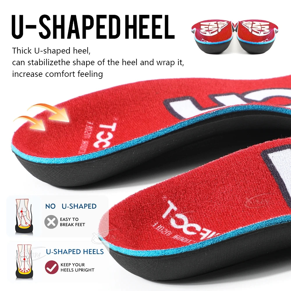 Arch Support Insoles - Orthopedic Shoe Inserts for Men and Women, Sizes 35-46