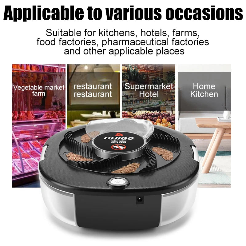 Electric USB Fly Trap - Automatic Indoor/Outdoor Flycatcher with Bait for Home and Garden Pest Control