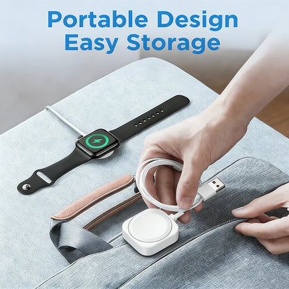 TIMESS Magnetic Fast Apple Watch Charger - USB-C Charging Cable for Apple Watch Series 1–11, SE and Ultra