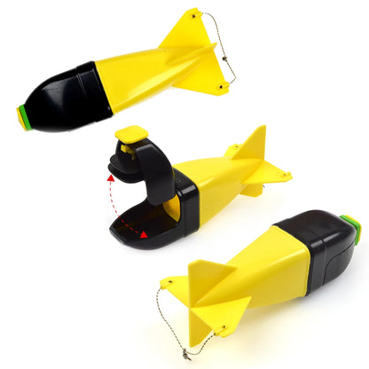 Fishing Rocket Feeder Spod Bomb Float Lure Bait Holder - Large & Small Sizes, Pellet Rockets Feeders Gear Accessories