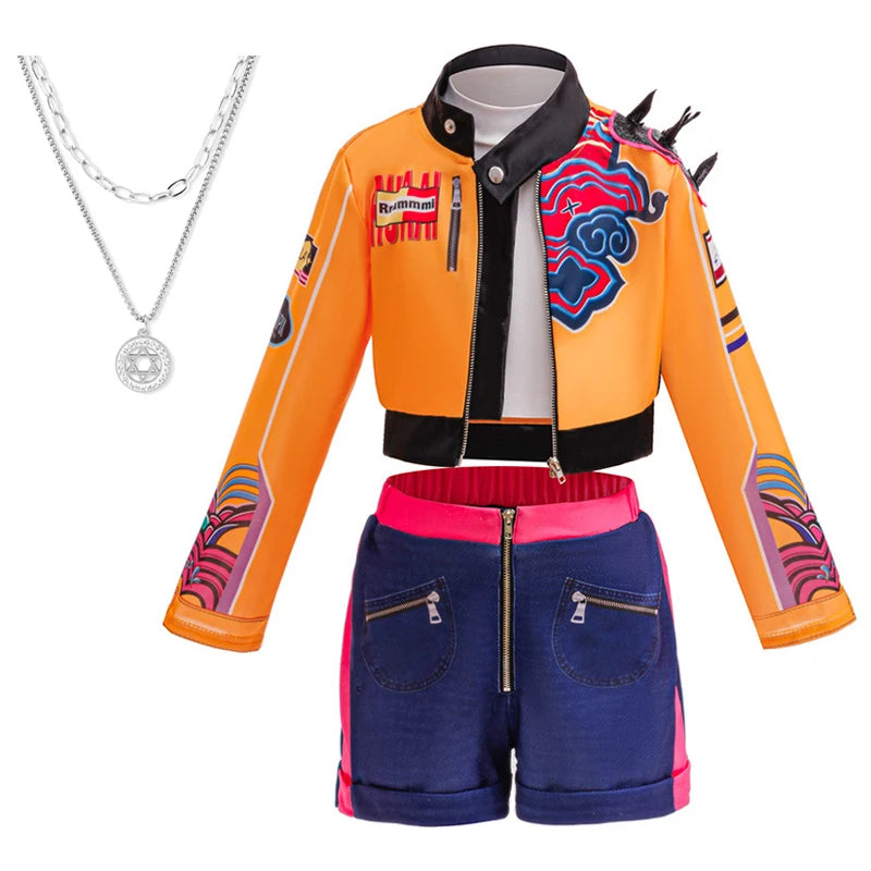 Girls Halloween Cosplay Costume - Fashion Carnival Party & Performance Outfit