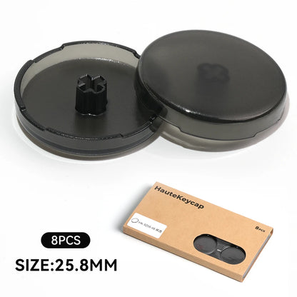 Haute42 Hitbox Cross Keycaps – 25.8mm Low-Profile DIY Button Caps for Leverless Arcade & Kailh Switch