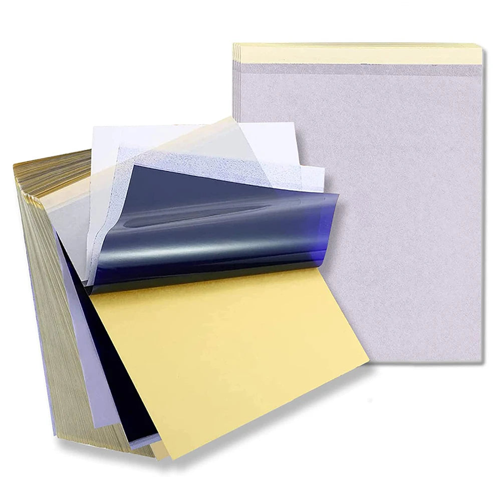 10/30/50pcs A4 Tattoo Transfer Papers – Thermal Printer Copier Stencil Sheets for Tattoo Machine Accessories