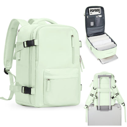 Women's Cabin Travel Backpack - Large Capacity, Water-Resistant Laptop Bag 45x36x20 cm, Fits EasyJet and Ryanair Carry-On Dimensions
