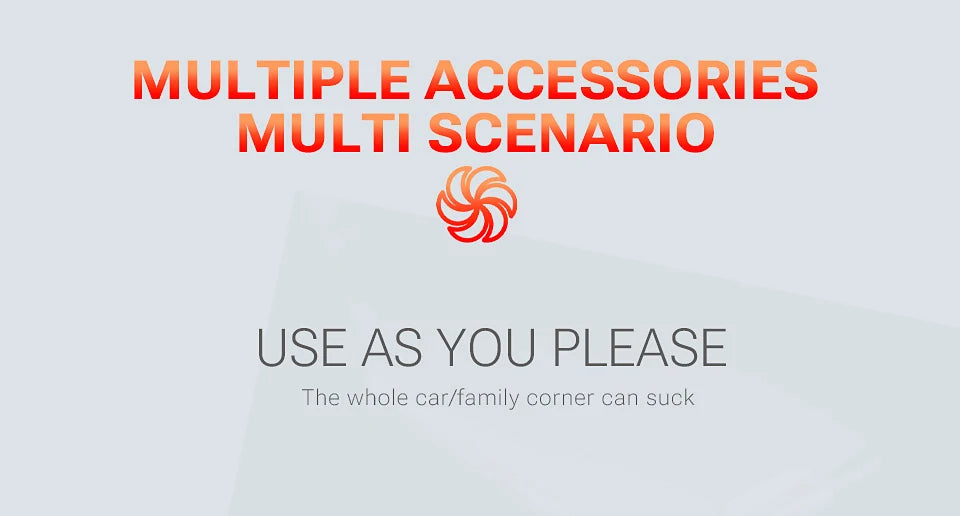 SZUK Mini Wireless Car Vacuum Cleaner – 98500Pa Powerful Suction, Handheld Portable Vacuum for Car Cleaning