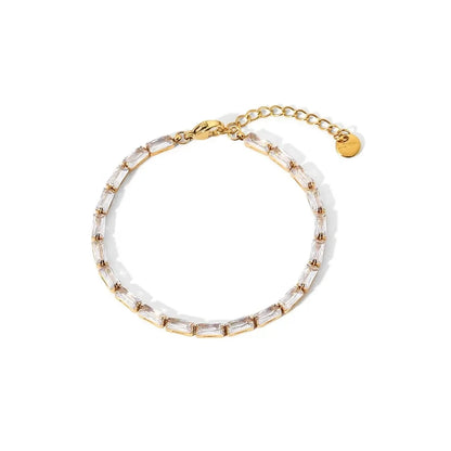 Uworld Stainless Steel Bead Chain Bangle Bracelet – Waterproof Gold Tone Fashion Jewelry for Men & Women, Trendy Statement Design