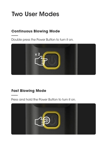 NITECORE CW20 Multipurpose Pocket Fan - Portable Stepless Wind Blower for Photography, Canon, Sony, Short Video & Camping