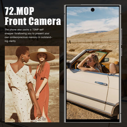 2026 HOT S26 Ultra Smartphone — 7.3" HD Global Edition, Dual SIM, 7800mAh Battery & Facial Recognition