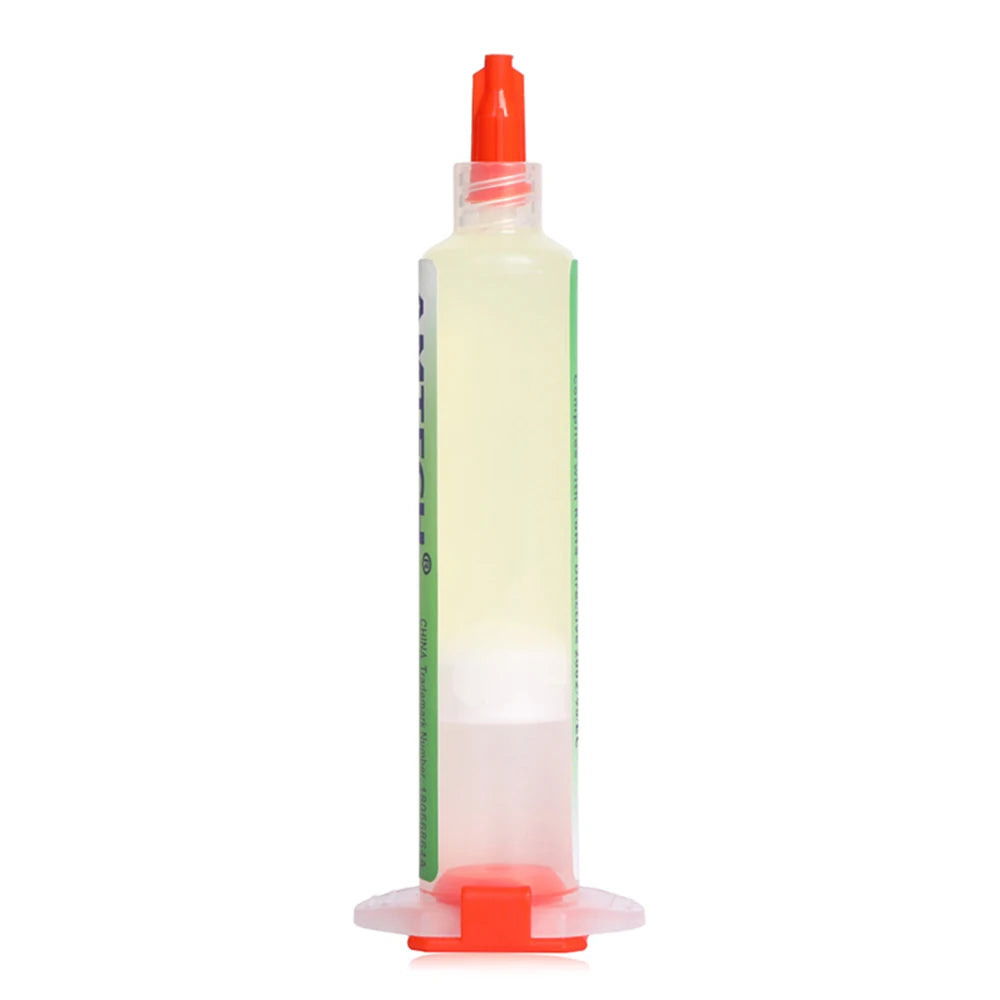 Original Amtech NC 559 Flux – 10ml Syringe for Soldering, BGA & SMD PCB Repair, Electronics Tools