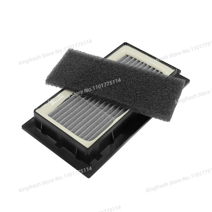 ECOVACS T50 PRO/OMNI Vacuum Replacement Parts – Main Roller, Side Brush, HEPA Filter, Mop Cloth & Dust Bag