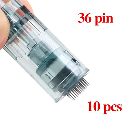 M8 Dr Pen Cartridge Needles – Bayonet Micro Replacement Tips for Derma Microneedling Pen 11/16/36/42 Pin 3D/5D Skin Care Treatment Needles