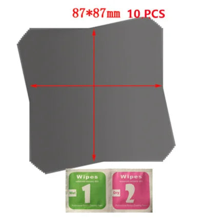 Polarizer Film Sheets for Vehicle Displays - Transparent LCD Screen Repair Film for Electric Cars, Motorcycles and Dashboard Instruments