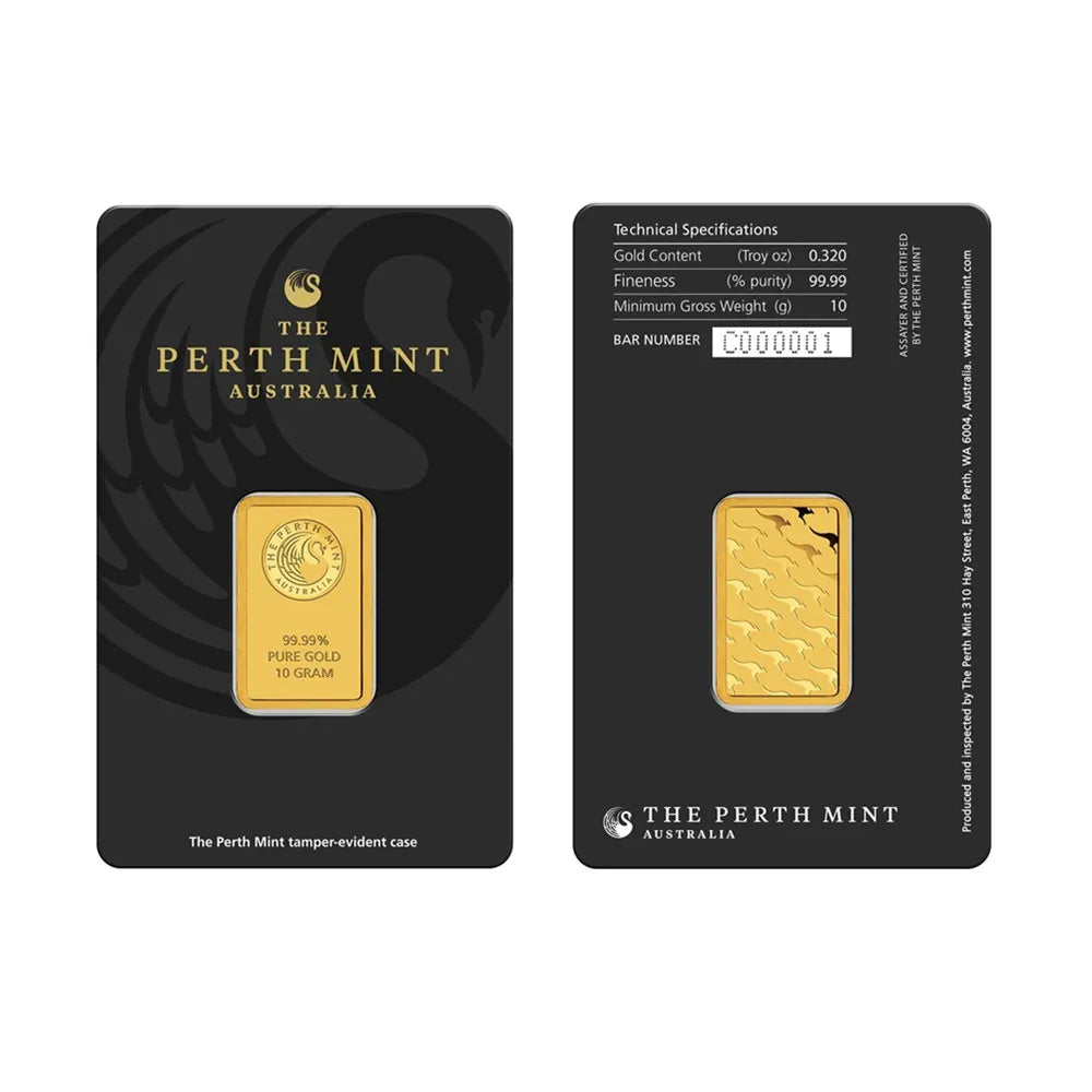 Australia Gold Bar Series – Brass Core Fake Gold Block with Serial Number, Sealed Packaging, Craft Collection Gift