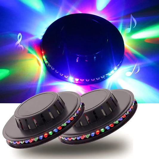 48LED Colorful Disco Party Light - Stage Background Decor Lamp for Christmas Parties, Clubs, and Events