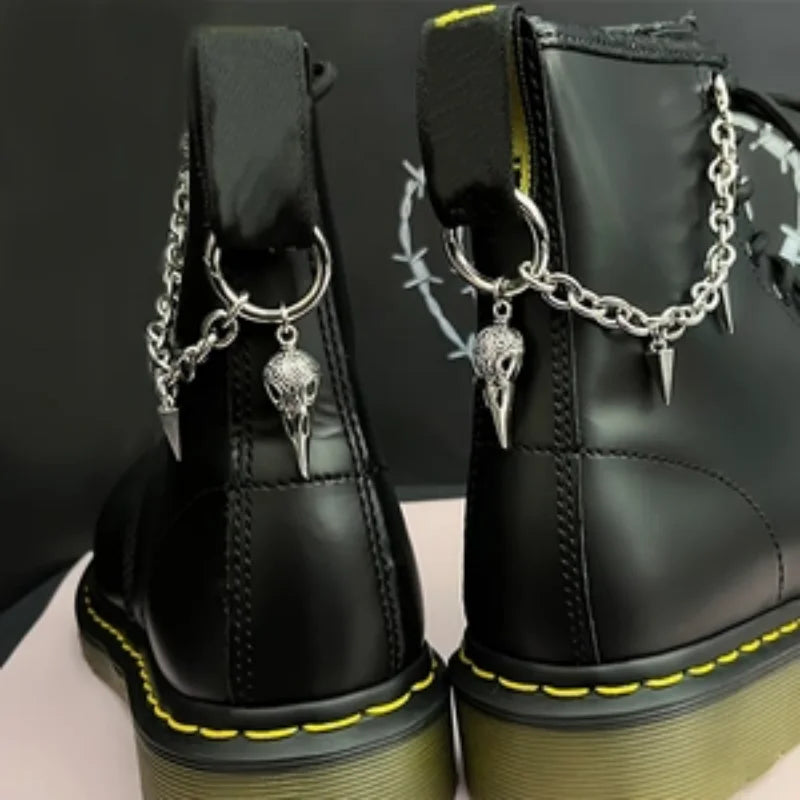 Cross Shoe Chain Charm - Fashionable Personalized Shoe Decoration Hanging Buckle for Creative Style
