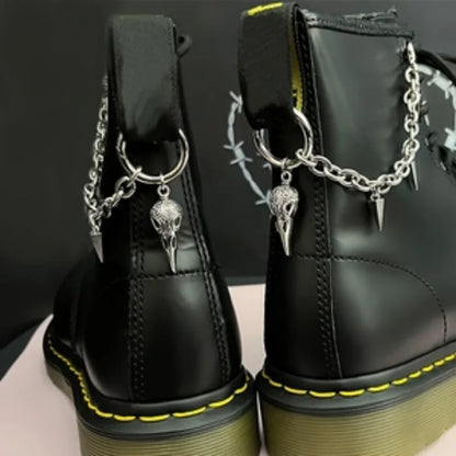 Cross Shoe Chain Charm - Fashionable Personalized Shoe Decoration Hanging Buckle for Creative Style
