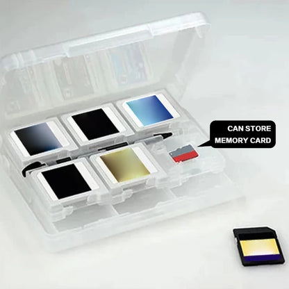 DATA FROG 24 Slot Game Card Case - Hard Storage Holder for Nintendo DS & 3DS Series