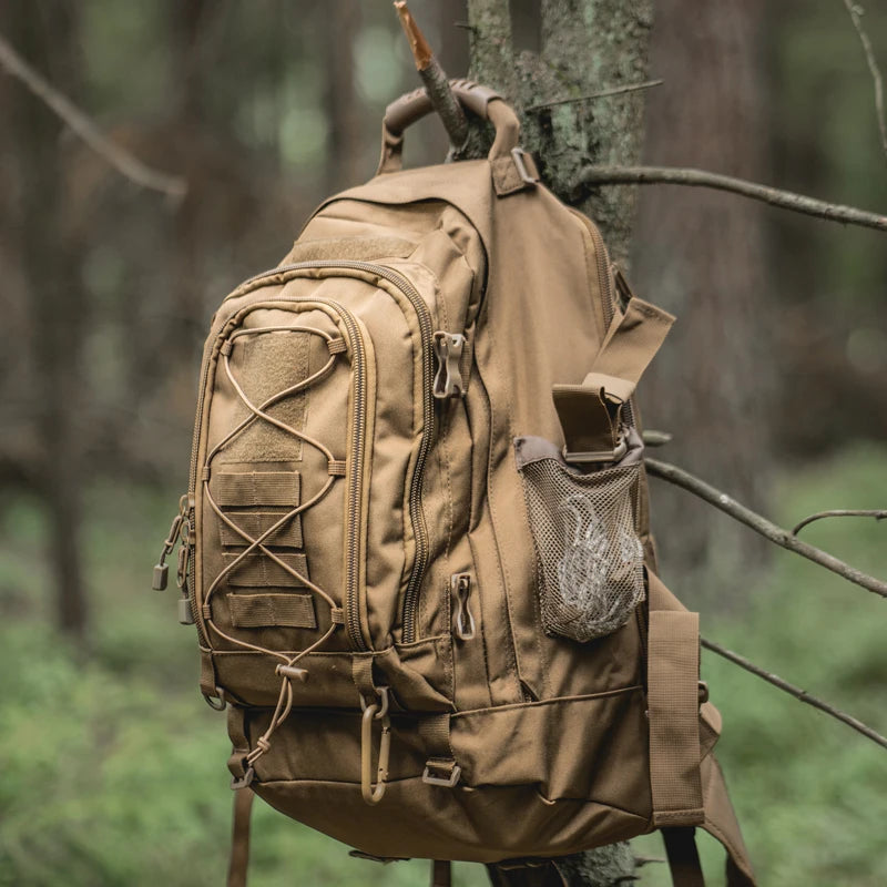 65L Tactical Outdoor Backpack — Large Capacity Military Hiking & Camping Rucksack for Men