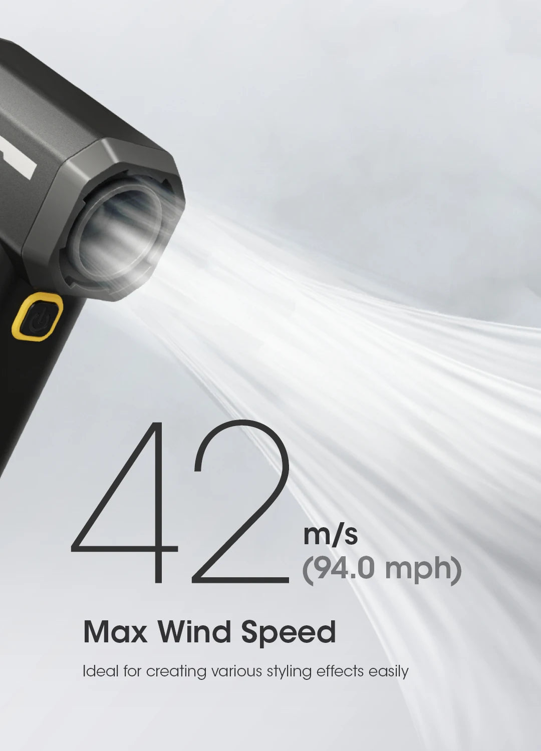 NITECORE CW20 Multipurpose Pocket Fan - Portable Stepless Wind Blower for Photography, Canon, Sony, Short Video & Camping
