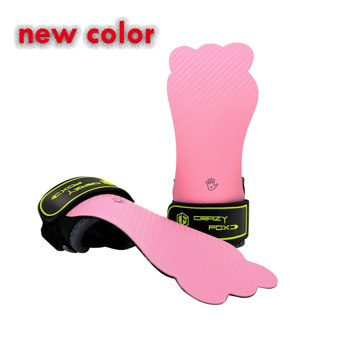 Crazy Fox Hand Grips - Colorful Anti-Slip Calluses Protection for Weightlifting, Pull-Ups & Cross Training