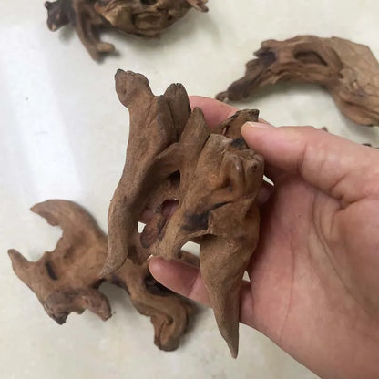 Natural Aquarium Driftwood - Sinkable Fish Tank Decoration for Aquatic Landscape