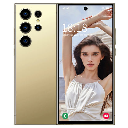 2026 HOT S26 Ultra Smartphone — 7.3" HD Global Edition, Dual SIM, 7800mAh Battery & Facial Recognition Function
