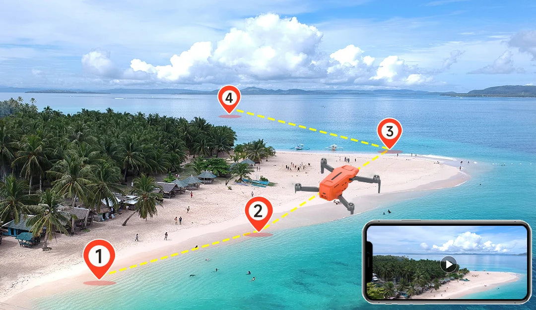 FIMI MINI 3 Drone 4K 60fps AI Smart Tracking – 9km Range 3-Axis Gimbal Ultralight 249g Mini Pro Drone