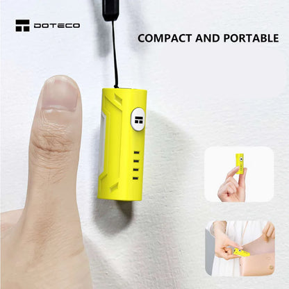 DOTECO Tik10 Tiny Electric Soldering Iron — 400mAh Battery, Spring-Loaded 510 Thread Heat Pen for Welding and Soldering