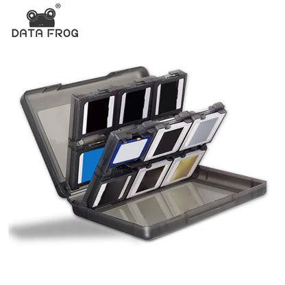DATA FROG 24 Slot Game Card Case - Hard Storage Holder for Nintendo DS & 3DS Series
