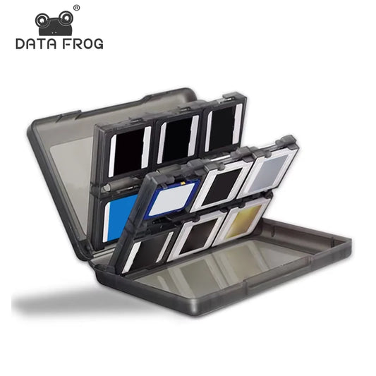 DATA FROG 24 Slot Game Card Case - Hard Storage Holder for Nintendo DS & 3DS Series