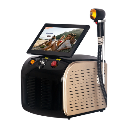 Professional Diode Ice Titanium Laser Hair Removal Machine - 3 Wavelength 755/808/1064nm, Face & Body Epilator for Salon Use