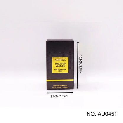 AUMEKA Perfume for Men – Luxury Arabes Tobacco Vanille Oriental Spicy EDP 60ml, Original Fragrance Gift