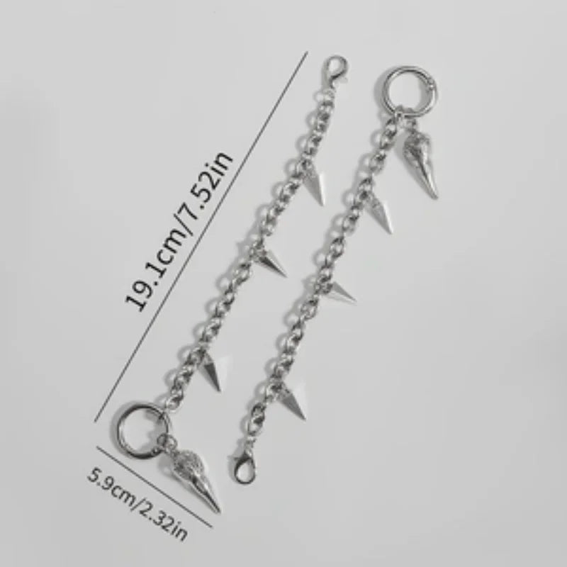 Cross Shoe Chain Charm - Fashionable Personalized Shoe Decoration Hanging Buckle for Creative Style
