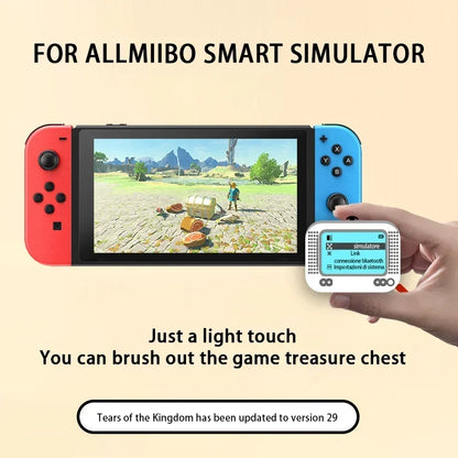 Amiibo Pixl NFC Emulator — Bluetooth-Compatible Game Simulator for Nintendo Switch Accessory