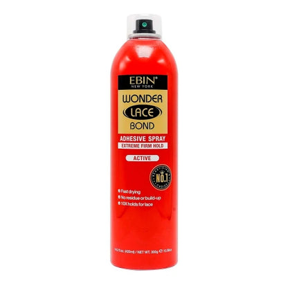 Ebin Wonder Lace Bond Melting Spray – Extreme Firm Hold, Sweat & Water-Resistant Adhesive