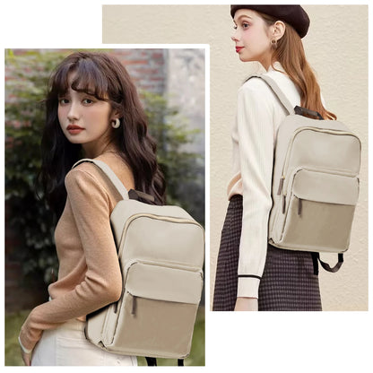 Large Capacity Women's Backpack - New Simple Travel & Business Laptop Shoulder Bag | School Student Backpack Purse