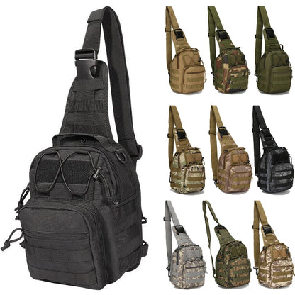 LHI Tactical Shoulder Chest Bag — Waterproof EDC Sling Pack for Hiking, Camping, Hunting & Concealed Carry