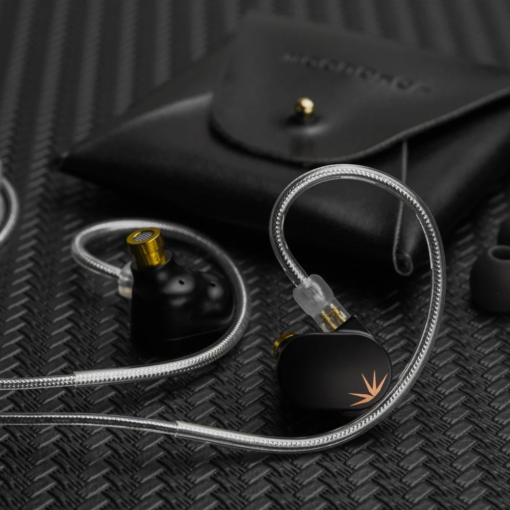 MOONDROP CHU II HiFi Earphones - Dynamic Driver IEMs with Detachable Cable In-Ear Music Headphones