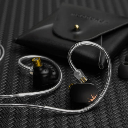 MOONDROP CHU II HiFi Earphones - Dynamic Driver IEMs with Detachable Cable In-Ear Music Headphones