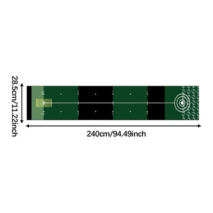 Portable Golf Putting Mat – Lightweight Putting Practice Training Aid for Home, Lawn, and Park, Golf Gift Accessory