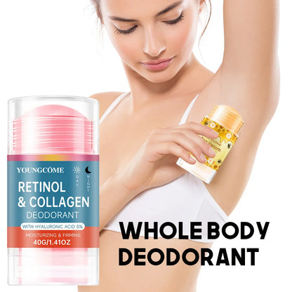 Women’s Natural Deodorant Lotion with Fruit Fragrance, Long-Lasting Perfume Body Care Scent