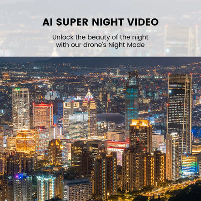 FIMI MINI 3 Drone – 4K 60FPS AI Super Night Video, 9KM Range, 3-Axis Gimbal, 249g Ultralight Smart Tracking Pro Drone