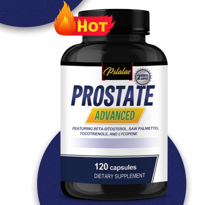 Prostate Support Supplement – Premium Formula with Saw Palmetto, Lycopene, Nettle & Cranberry, 120 Capsules