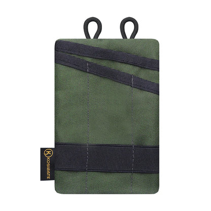 Kosibate Tactical EDC MOLLE Pouch - Mini Wallet Card Holder Key Belt Waist Pack for Camping, Hiking and Outdoor Use